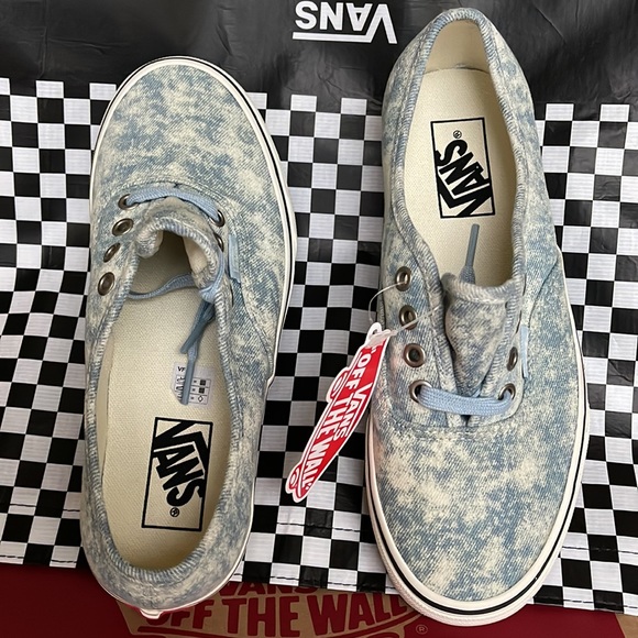 Vans Authentic Denim Destroy Winter Sky/Marshmallow WMNS sneakers - Picture 13 of 16
